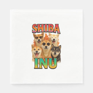 Shiba Inu Kopia Pappersservett