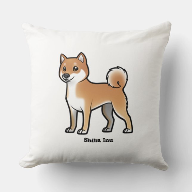 shiba inu kudde (Framsida)