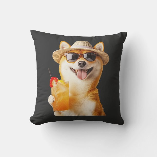 Shiba Inu     Kudde (Framsida)
