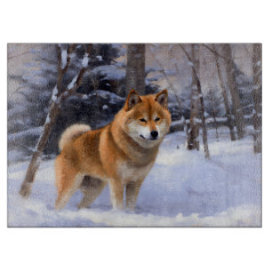 Shiba Inu Låt det snöa jul