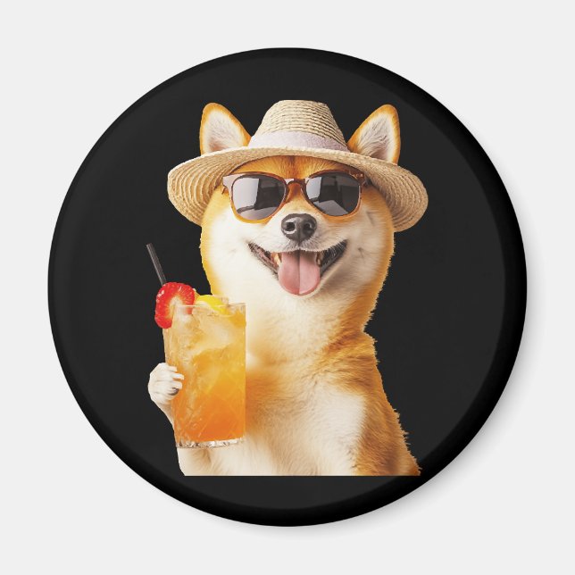 Shiba Inu Magnet (Framsidan)
