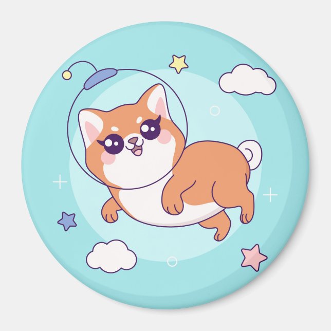 Shiba Inu Magnet (Framsidan)