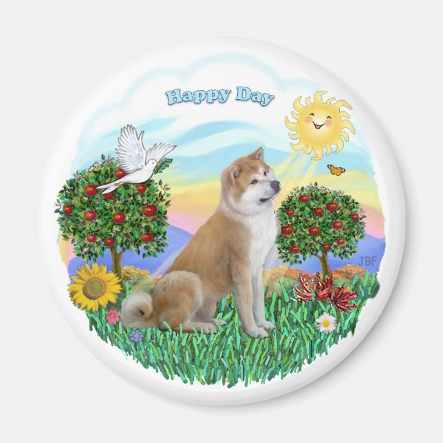 Shiba Inu Magnet (Framsidan)