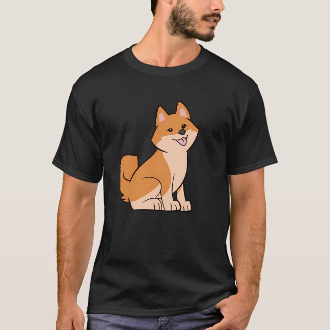 Shiba Inu Mamma Hund Shiba Mamma T Shirt (Framsida)