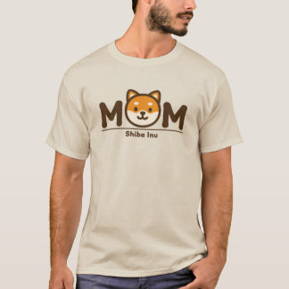 SHIBA INU MAMMA - Kärleksfull Shiba Inu Mamma Desi T Shirt