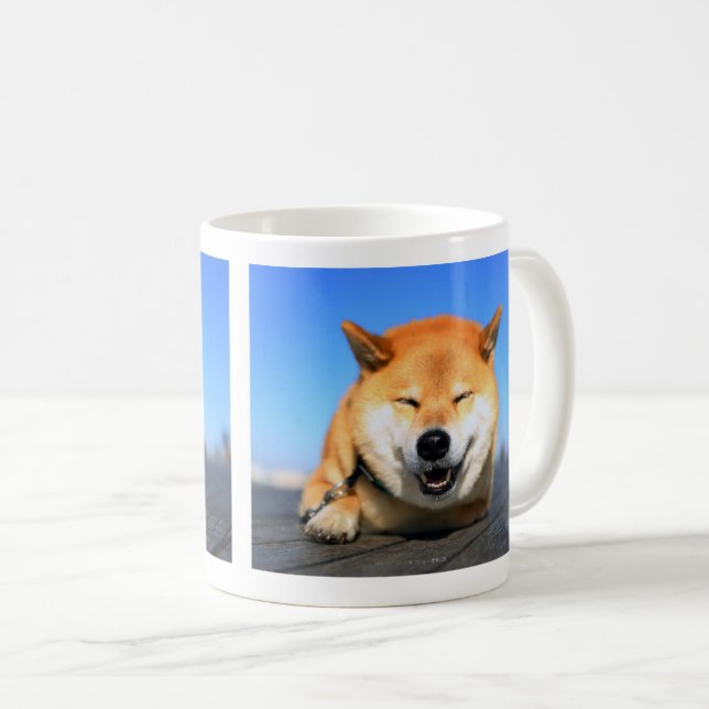 Shiba-inu Maru Kaffemugg (Framsida höger)
