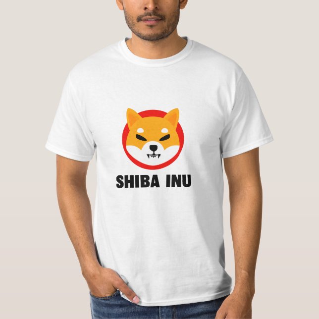 Shiba Inu meme coin T Shirt (Framsida)