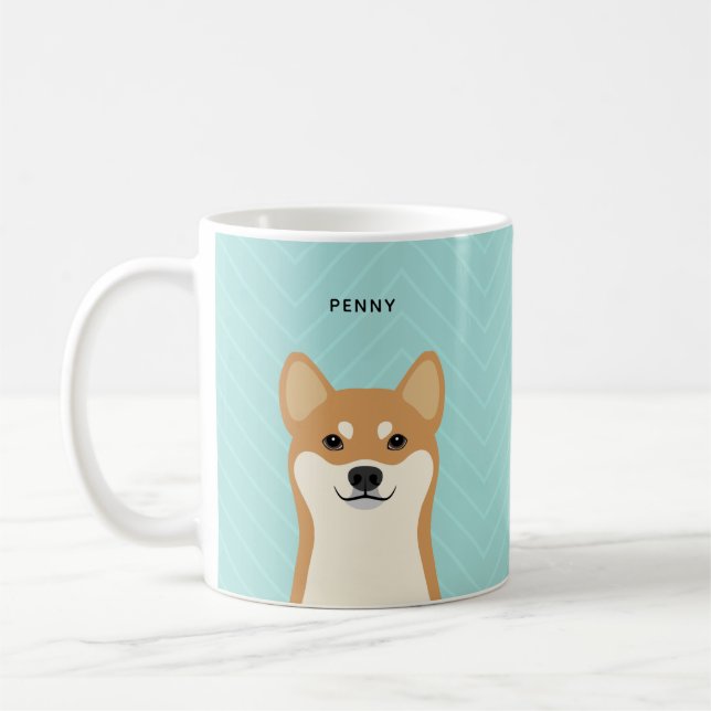 Shiba Inu Mugg (Vänster)