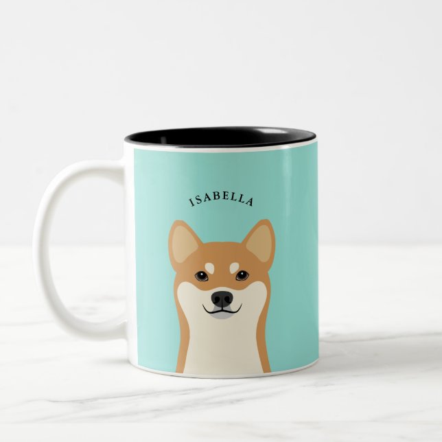 Shiba Inu Mugg (Vänster)