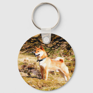 Shiba Inu Nyckelring