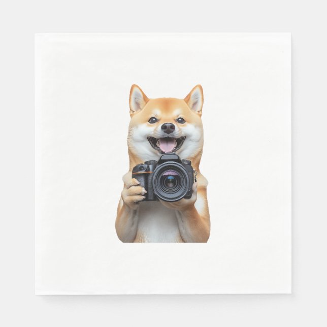 Shiba Inu     Pappersservett (Framsidan)