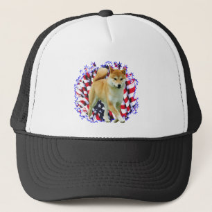 Shiba Inu Patriot Keps