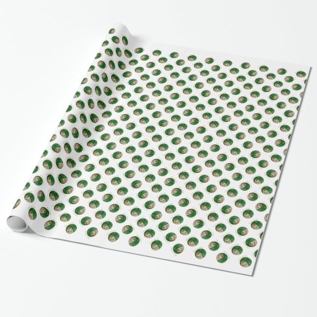 Shiba Inu Peace Presentpapper (Utrullad)