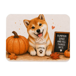 Shiba Inu Pumpa Kryddmagnet Magnet