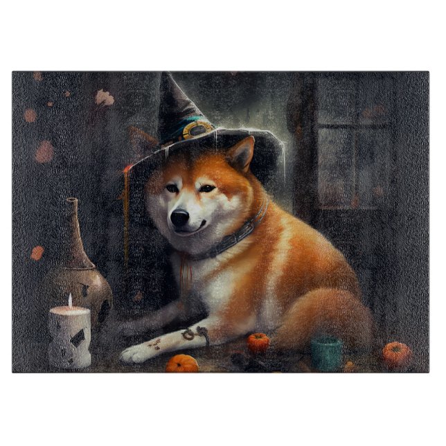 Shiba Inu Pumpkins Halloween Scary (Framsidan)