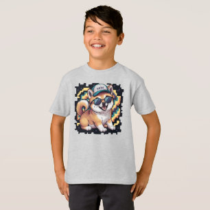 Shiba Inu Puppy Hund Kids T Shirt