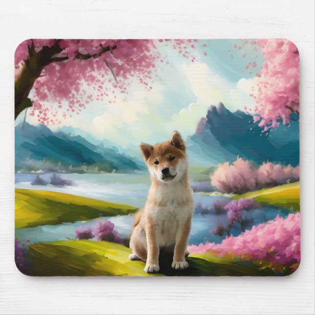 Shiba Inu Puppy Musmatta (Framsidan)