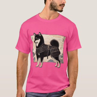 Shiba Inu Samurai family T Shirt