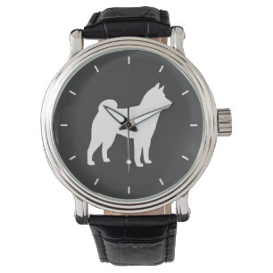 Shiba Inu Silhouette Armbandsur