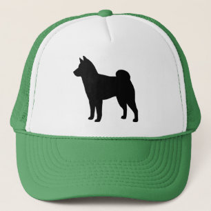 Shiba Inu Siluett Truckerkeps