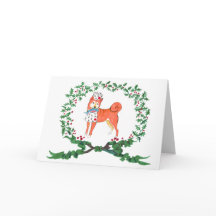 Shiba Inu som skäller för GLÄDJE!