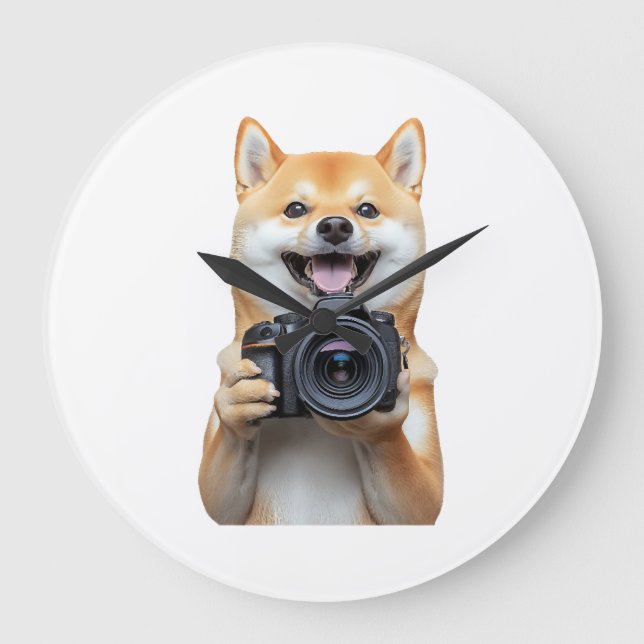 Shiba Inu     Stor Klocka (Framsida)