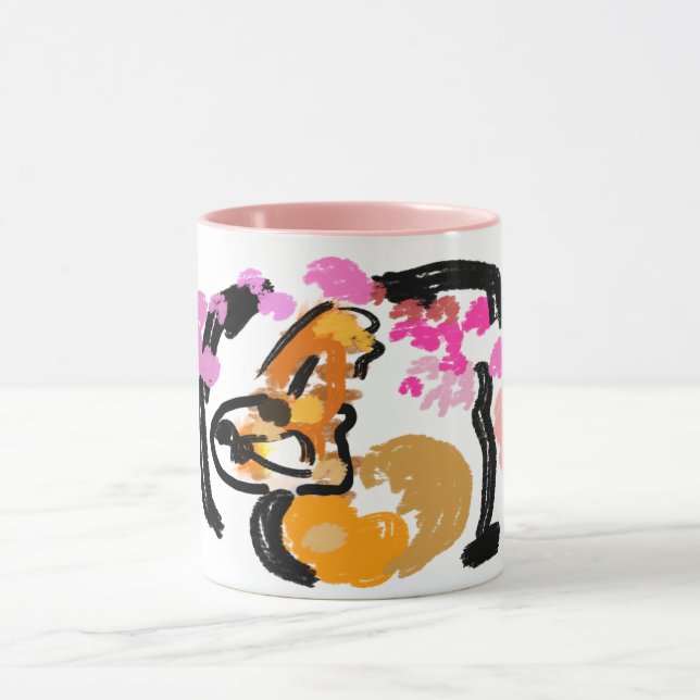 Shiba Inu sval vind  Mugg (Center)