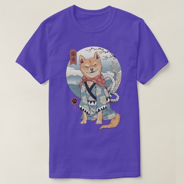 Shiba Inu T Shirt (Design framsida)