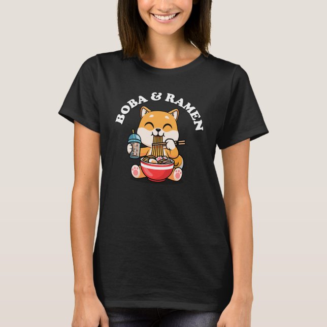 Shiba Inu T Shirt (Framsida)
