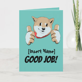 Shiba Inu Tack Kort