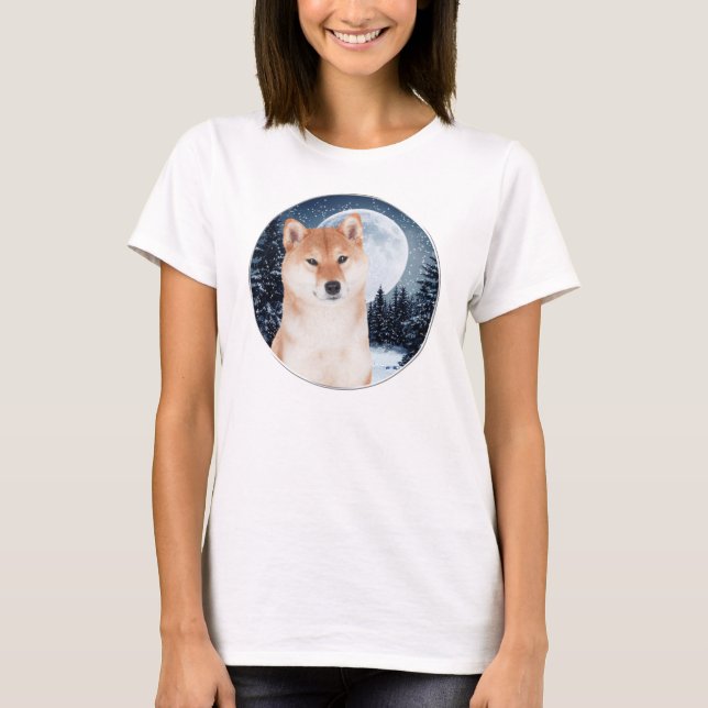Shiba Inu Tanktop Tee (Framsida)