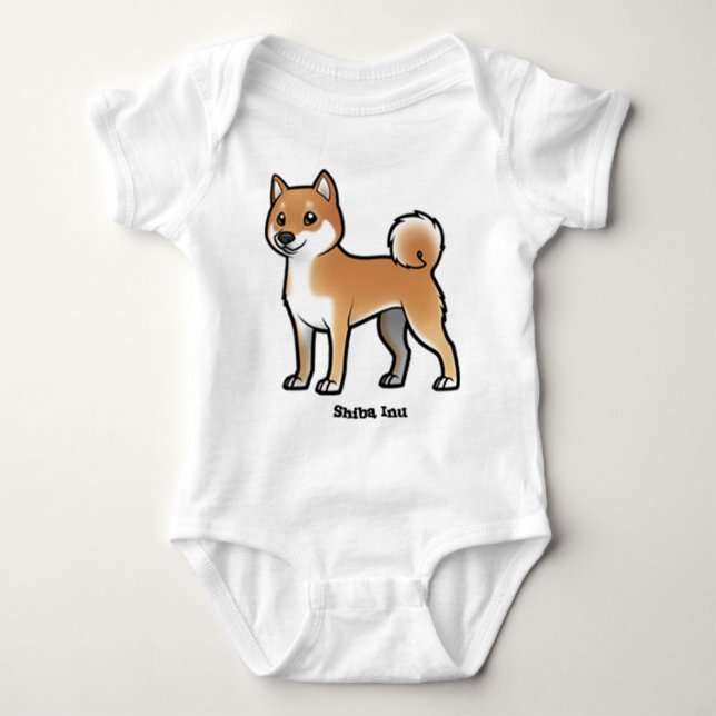 shiba inu tee (Framsida)