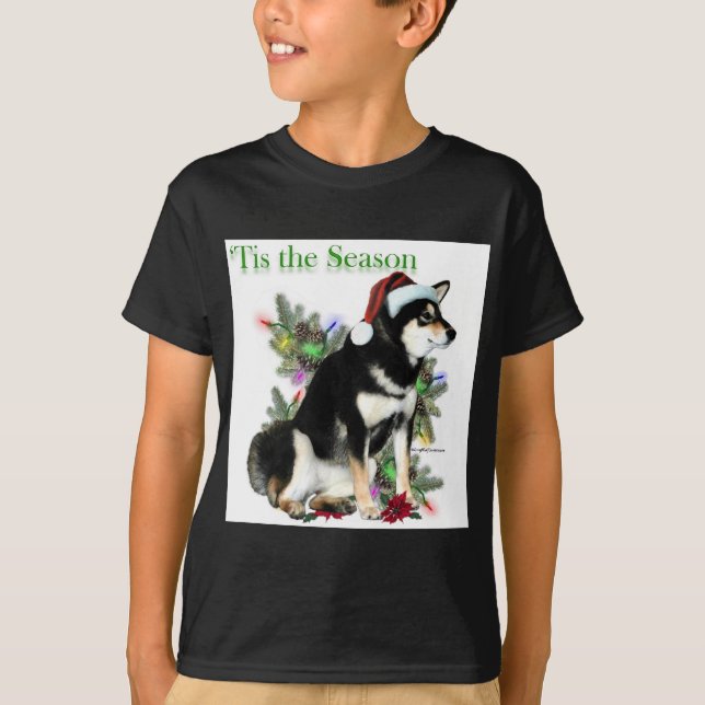 Shiba Inu "Tis Tee Shirt (Framsida)