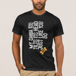 Shiba Inu Tlits huvud som du T Shirt