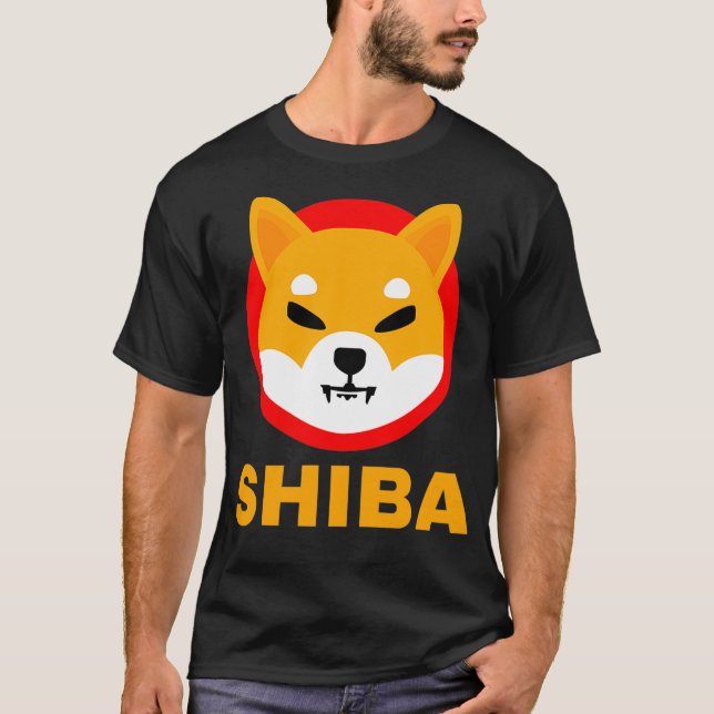 Shiba Inu-tokenkrypto, Shib Coin Cryptocurrency H T Shirt (Framsida)