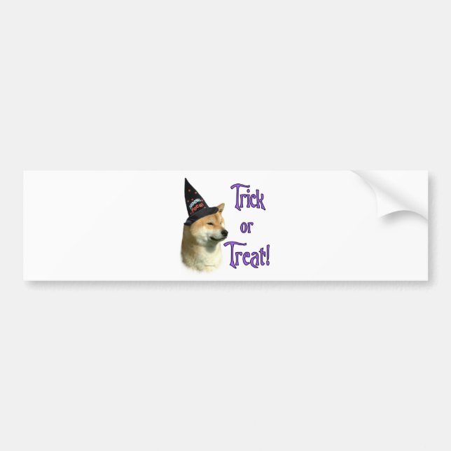 Shiba Inu Trick Bildekal (Framsidan)