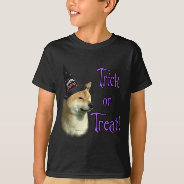Shiba Inu Trick T-shirt (Framsida)