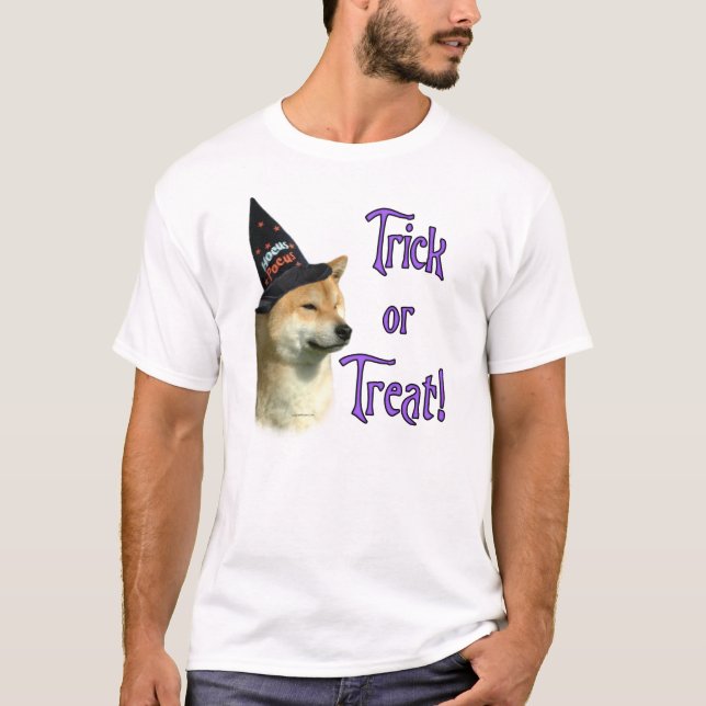 Shiba Inu Trick T-shirt (Framsida)