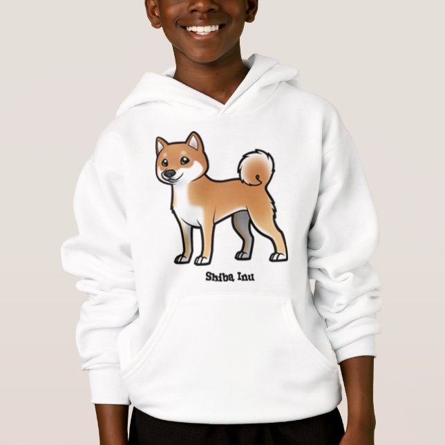shiba inu tröja (Framsida)