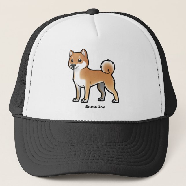 shiba inu truckerkeps (Framsida)