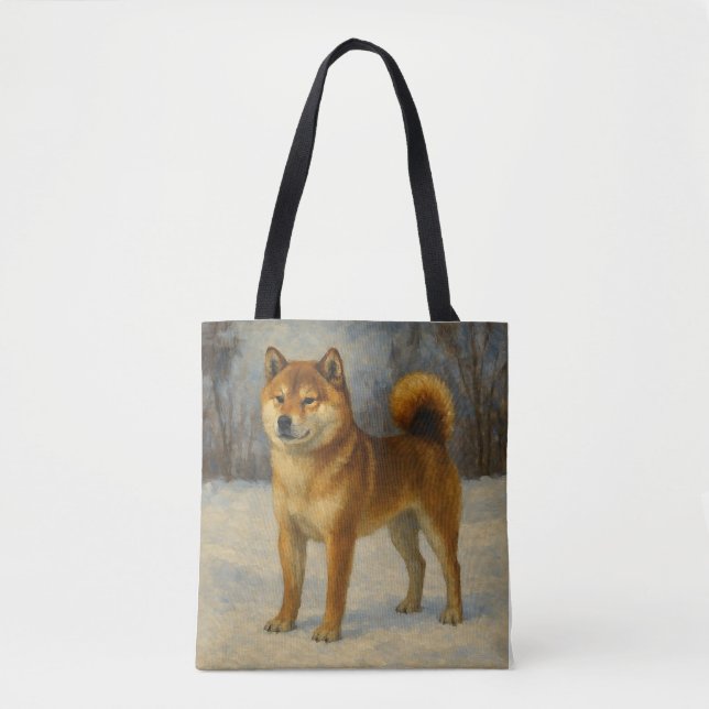 Shiba Inu Tygkasse (Framsida)