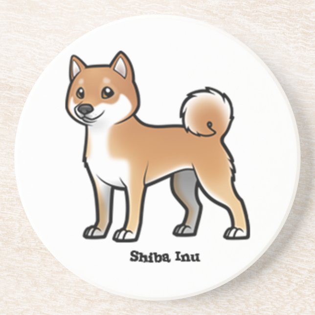 shiba inu underlägg (Framsidan)