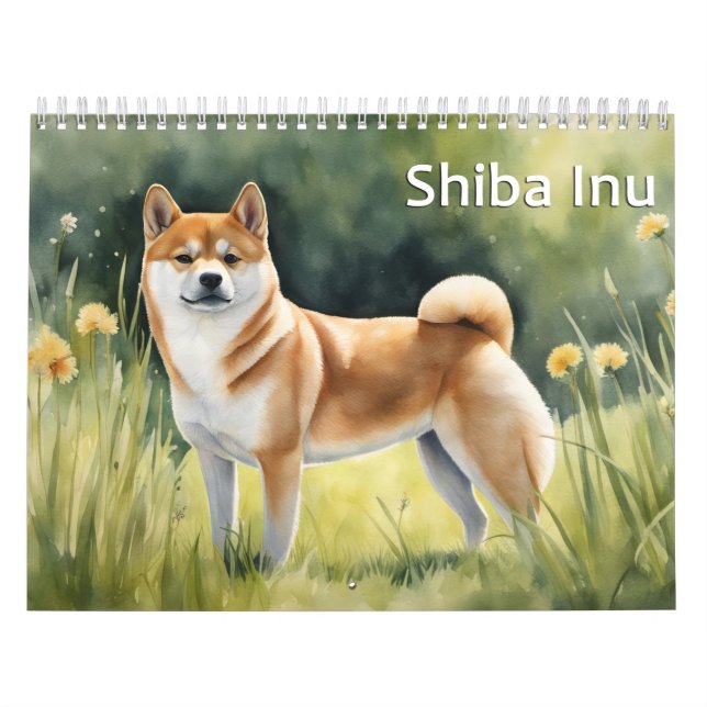 Shiba Inu varje år Kalender (Omslag)