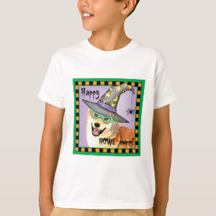 Shiba Inu Witch T-Shirt