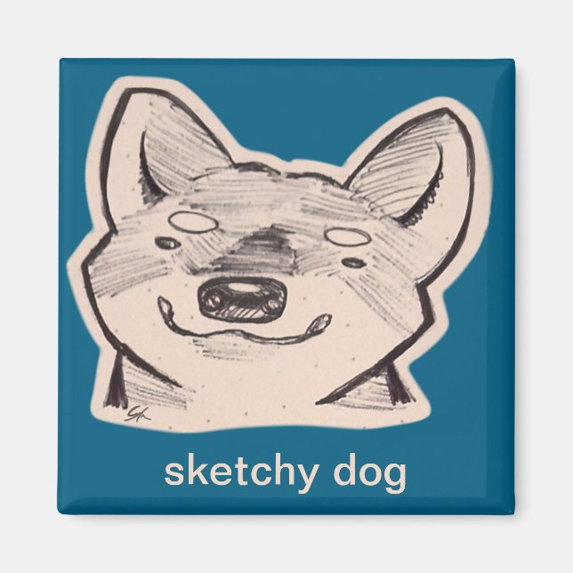 Shiba  magnet (Framsidan)