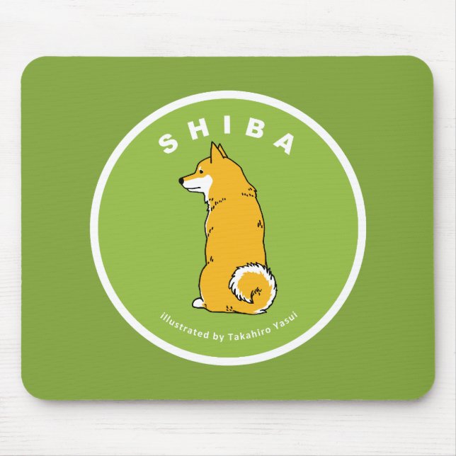 Shiba Mousepad Musmatta (Framsidan)