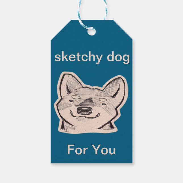 Shiba  presentetikett (Framsidan)
