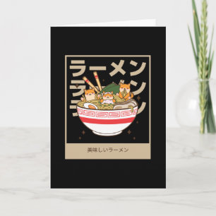 Shiba Stil - Delicious Ramen Ramen Fläkt Kort
