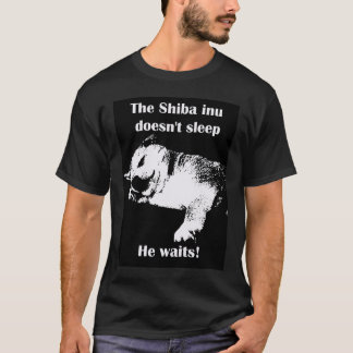Shibaen Inu sovar inte T Shirt