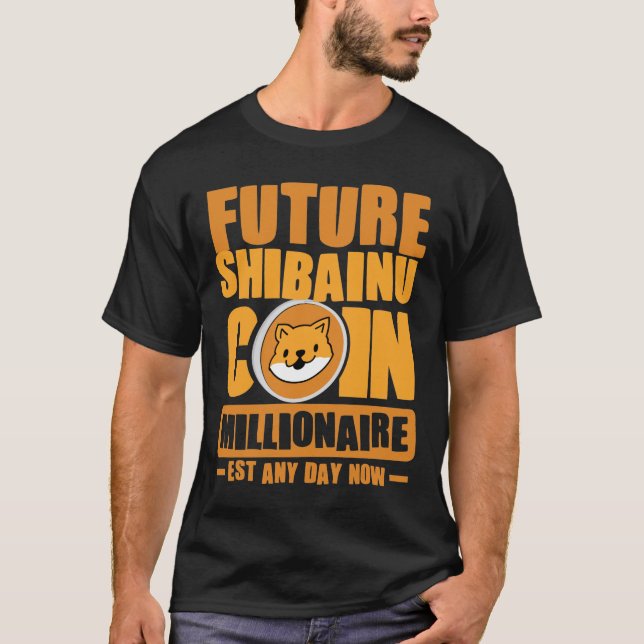 SHIBAINU Coin Millionaire T-Shirt (Framsida)